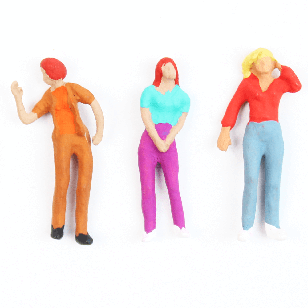 Figuras Para Maquetes 1/75 2290 Minitec 03 Peças